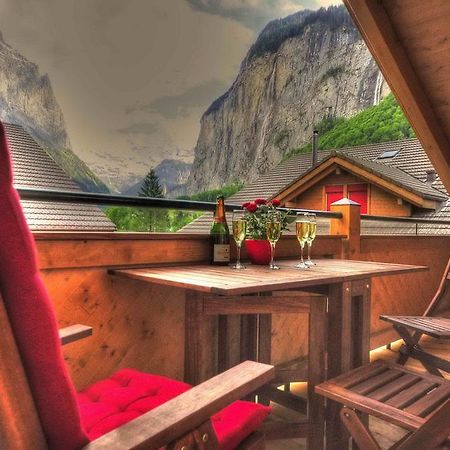 Luxury Penthouse Apartment Lauterbrunnen Dış mekan fotoğraf