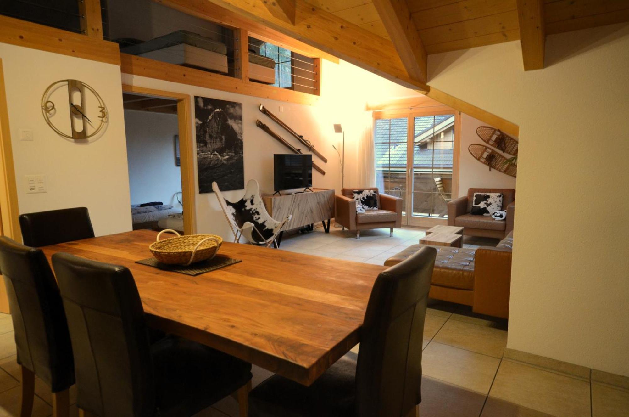 Luxury Penthouse Apartment Lauterbrunnen Dış mekan fotoğraf