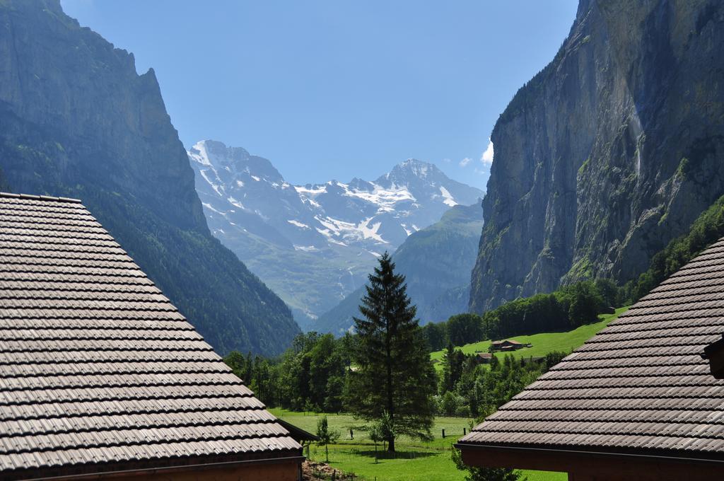 Luxury Penthouse Apartment Lauterbrunnen Dış mekan fotoğraf